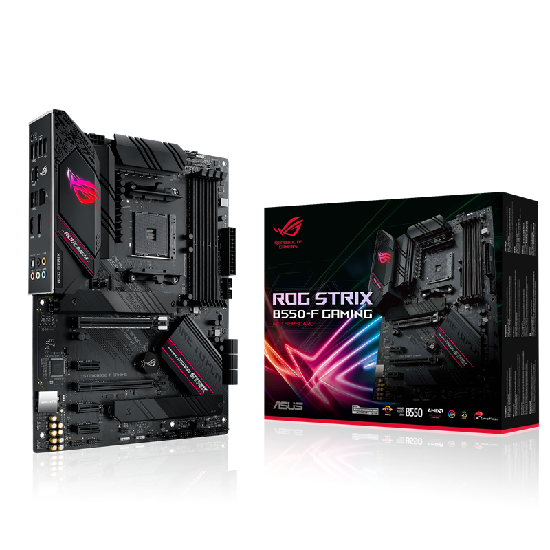 Материнская плата ASUS ROG STRIX B550-F, AM4, AMD B550, ATX, DDR4