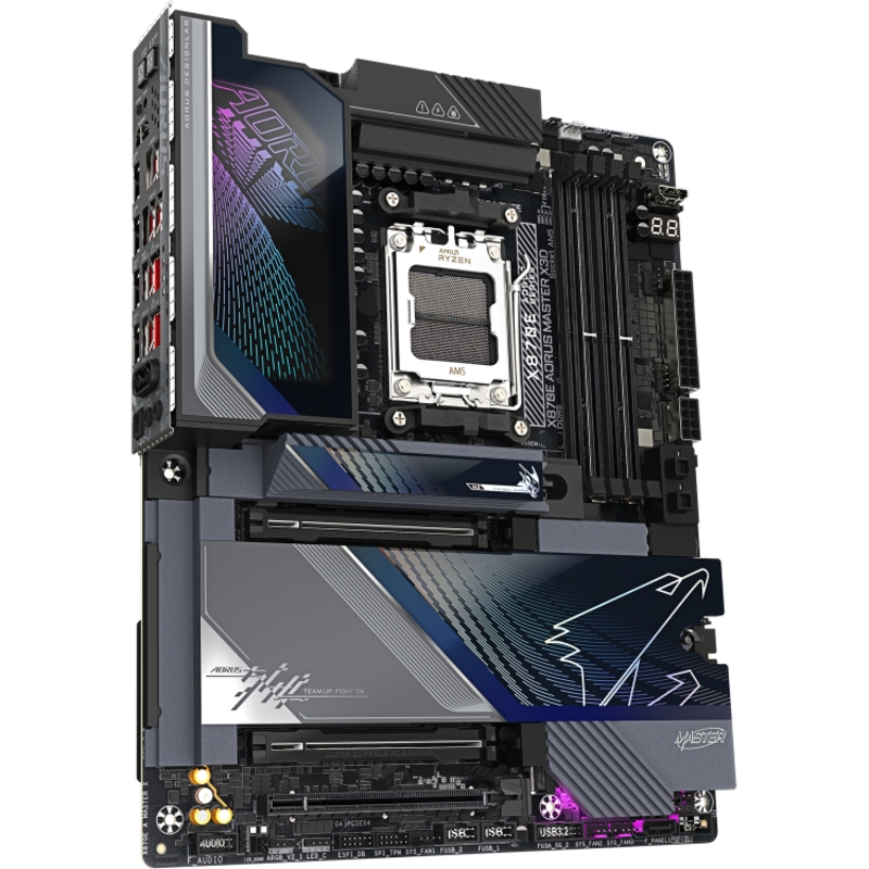 Материнская плата Gigabyte X870E A MASTER X, AM5, AMD X870E, ATX, DDR5, фото 17