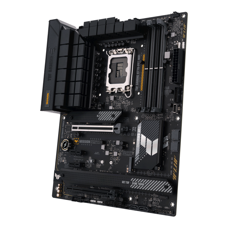 Материнская плата ASUS TUF H770-PRO WIFI, LGA1700, Intel H770, ATX, DDR5, фото 3