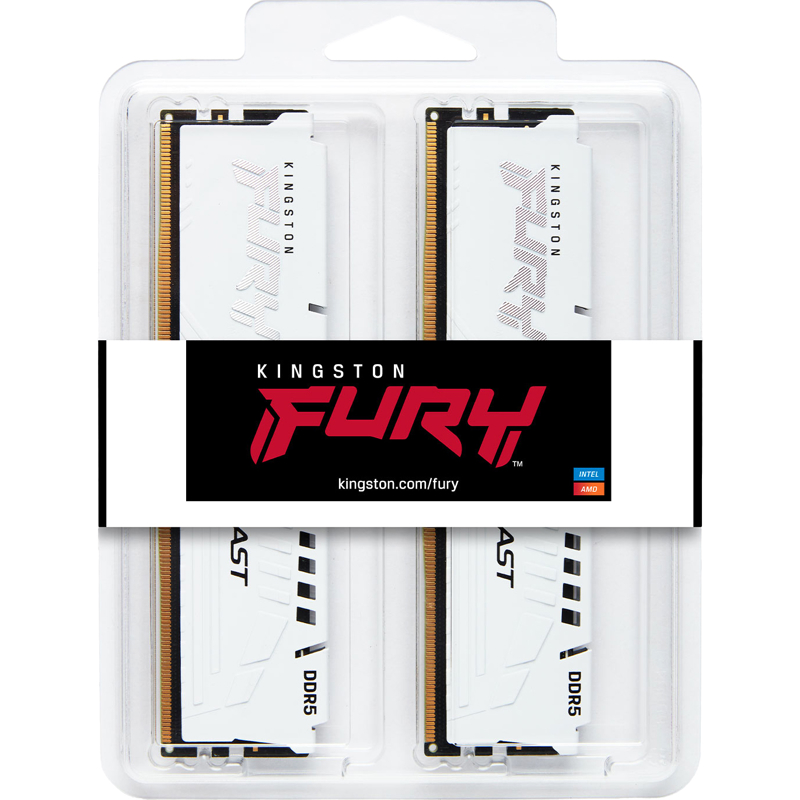 Оперативная память Kingston KF552C40BWK4-128, 128 ГБ (4x32 ГБ), DDR5, 5200 МГц, DIMM, PC5-41600, CL40, фото 8