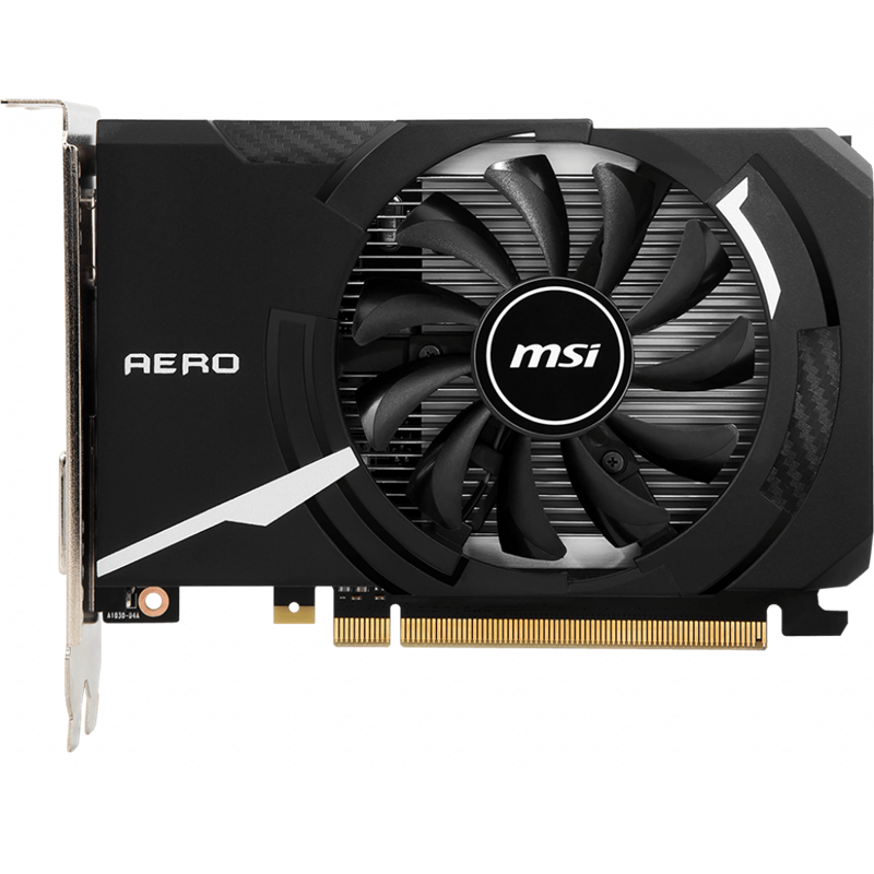 Видеокарта MSI NVIDIA GeForce GT 1030 AERO ITX 2GD4 OC, 2 ГБ видеопамяти, SDDR4