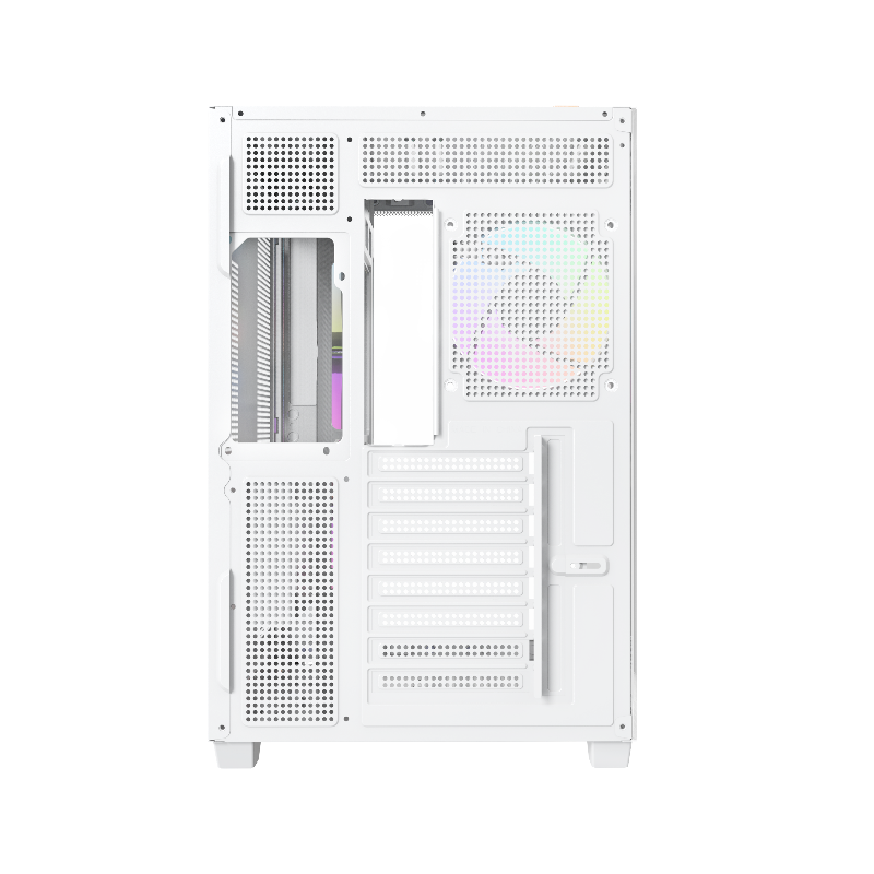 Корпус для ПК Ocypus Gamma C74 WH ARGB, Midi Tower, белый, под ATX, mATX, mITX, подсветка ARGB, фото 4