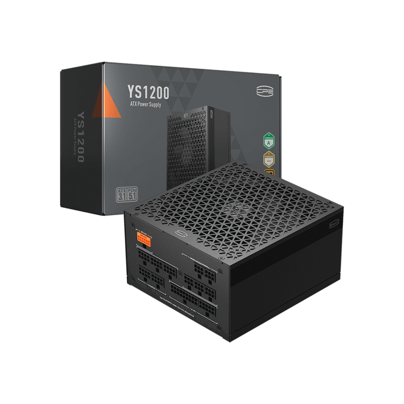 Блок питания PcCooler P5-YS1200-G1F, 1200 Вт, 80 PLUS Gold, ATX, вентилятор 135x135 мм, фото 5