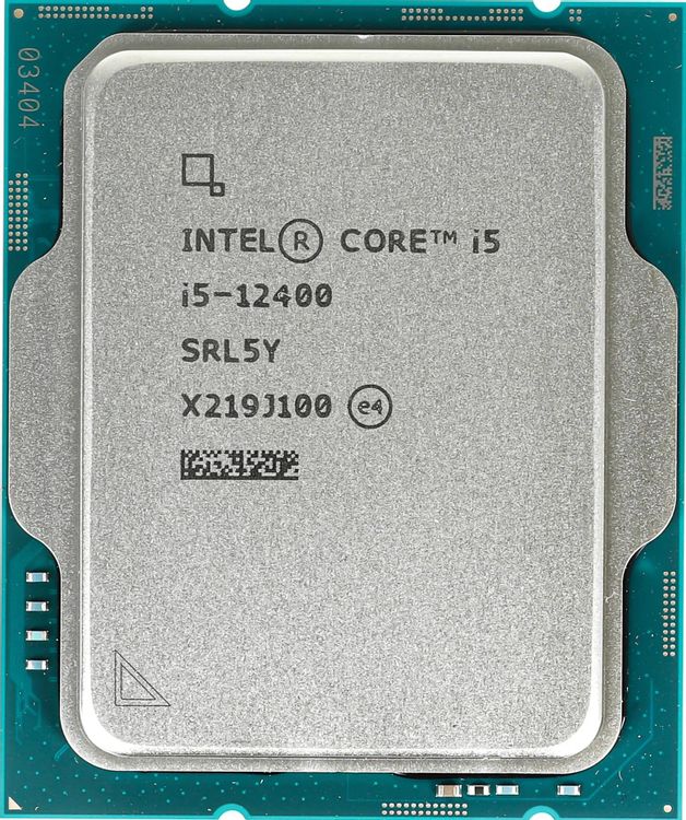 Процессор Intel Core i5-12400, LGA1700, OEM, 6 ядер, 12 потоков, до 4.4 ГГц, Alder Lake, фото 3