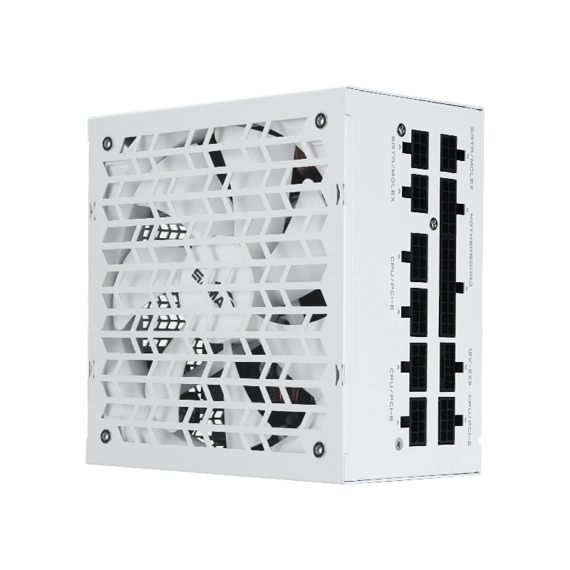 Блок питания Sama G1000, 1000 Вт, 80 PLUS Gold, ATX, активный PFC, вентилятор 140x140 мм, белый