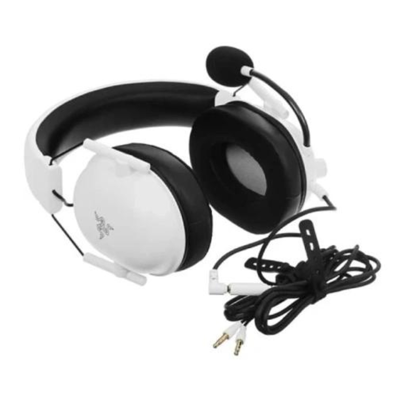 Гарнитура Razer BlackShark V2 X - Special, проводное подключение, Mini-jack, полноразмерные, белый, фото 4