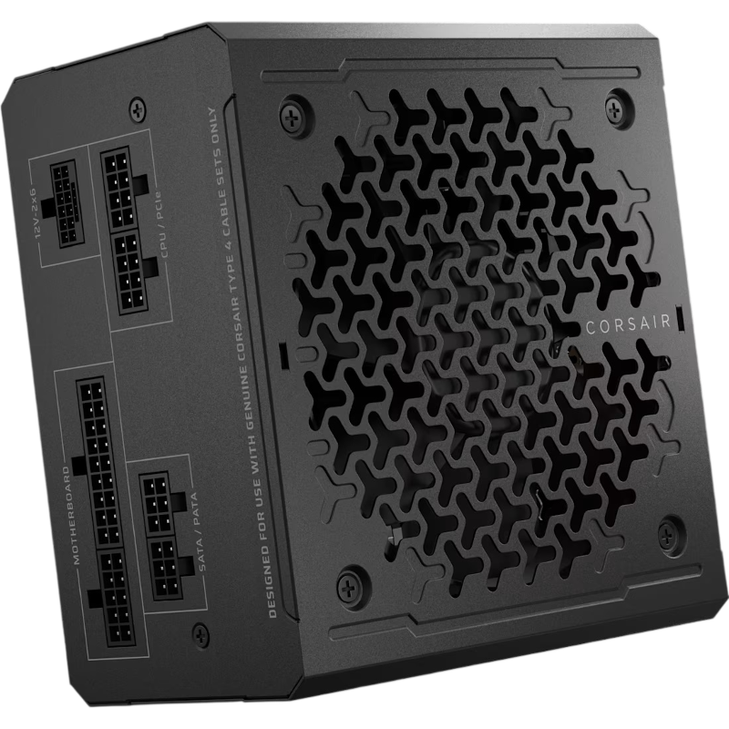 Блок питания Corsair RM650e Low-Noise, 650 Вт, 80 PLUS Gold, ATX, активный PFC, вентилятор 140x140 мм