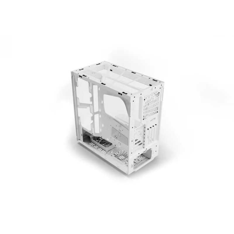 Корпус для ПК Hyte Y40, Midi Tower, белый, под ATX, mATX, Mini-ITX, материал закалённое стекло, сталь, фото 5