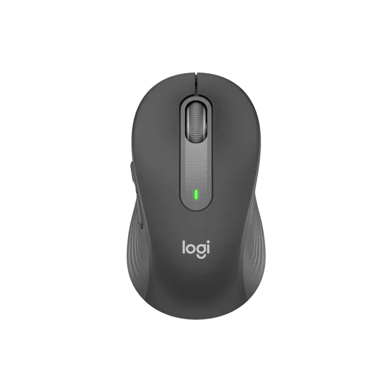 Мышь Logitech Signature M650L -Graphite-BT-M650 L, USB-A, Bluetooth, 4000 dpi, чёрный