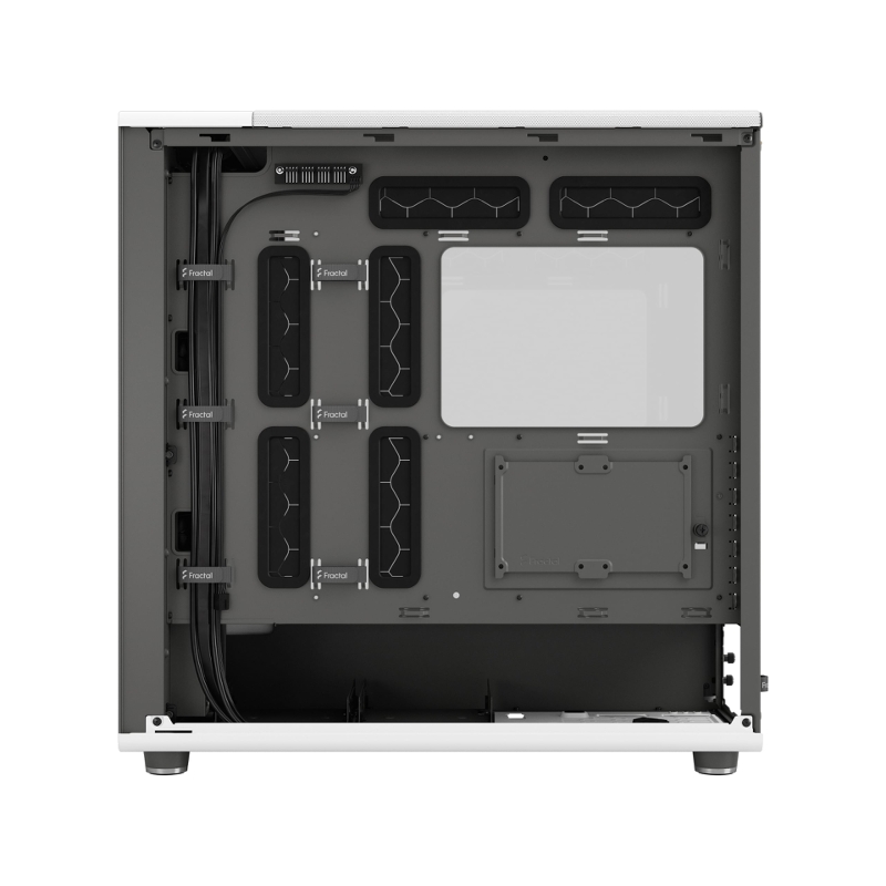Корпус для ПК Fractal Design North XL RC Chalk TG Clear, Full Tower, белый, под ATX, E-ATX, mATX, mITX, фото 12