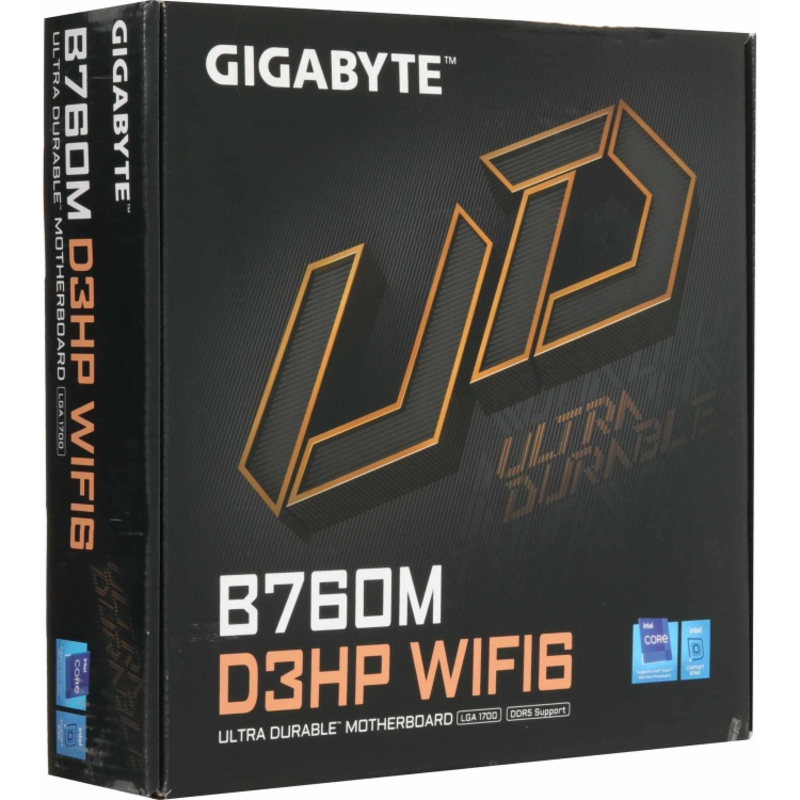 Материнская плата Gigabyte B760M D3HP WIFI6, LGA1700, Intel B760 Express, Micro-ATX, DDR5, фото 8