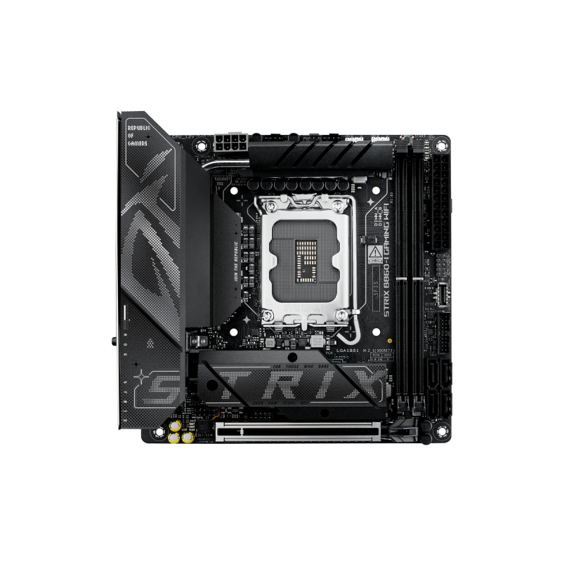 Материнская плата ASUS ROG STRIX B860-I WIFI, LGA1851, Intel B860, mATX, DDR5