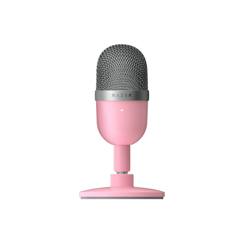 Микрофон Razer Seiren Mini Quartz – Ultra-compact Condenser Microphone RZ19-03450200-R3M1, розовый, фото 2