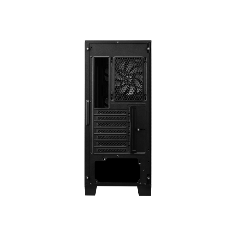 Корпус для ПК MSI MAG FORGE 320R AIRFLOW, Midi Tower, чёрный, под ATX, mATX, Mini-ITX, подсветка ARGB, фото 3