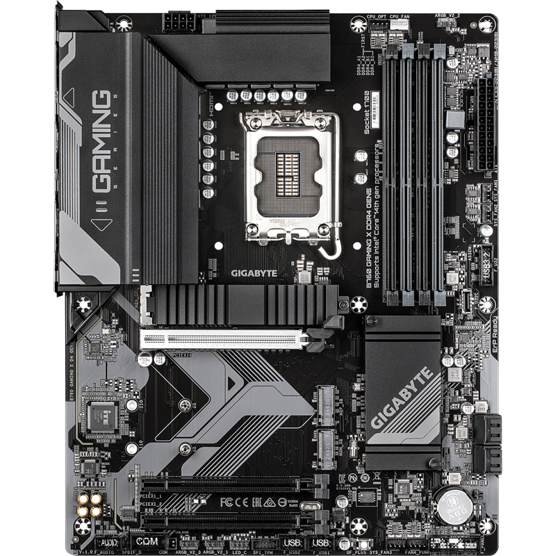 Материнская плата Gigabyte B760 X D4 GEN5, LGA1700, Intel B760 Express, ATX, DDR4