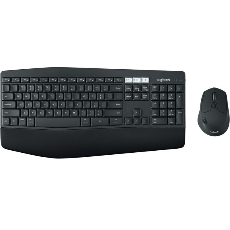 Комплект клавиатура и мышь Logitech Desktop MK850 Performance, Bluetooth, радиоканал