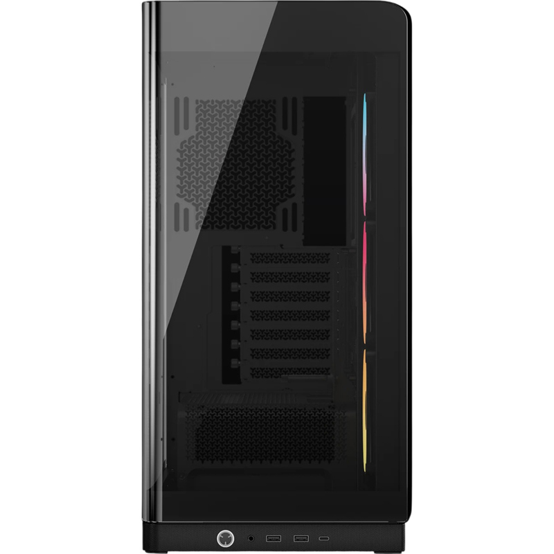 Корпус для ПК Corsair Frame 4500X LX-R RGB iCUE LINK, Midi Tower, чёрный, под ATX, E-ATX, mATX, Mini-ITX, фото 2