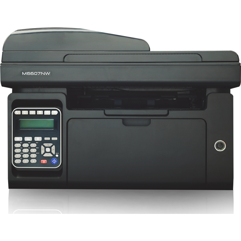 МФУ лазерное Pantum M6607NW, A4, сканирование 1200x1200 dpi, USB, Ethernet, Wi-Fi, лоток 150 листов