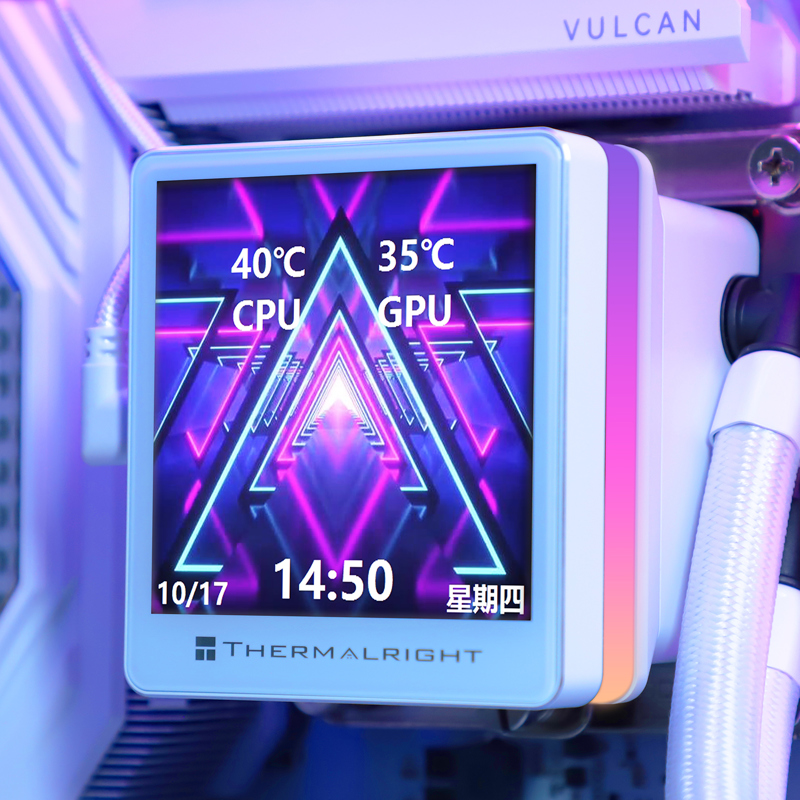 Система жидкостного охлаждения Thermalright Grand Vision 240, вентилятор 120 мм, шум 29.4 дБА, фото 8
