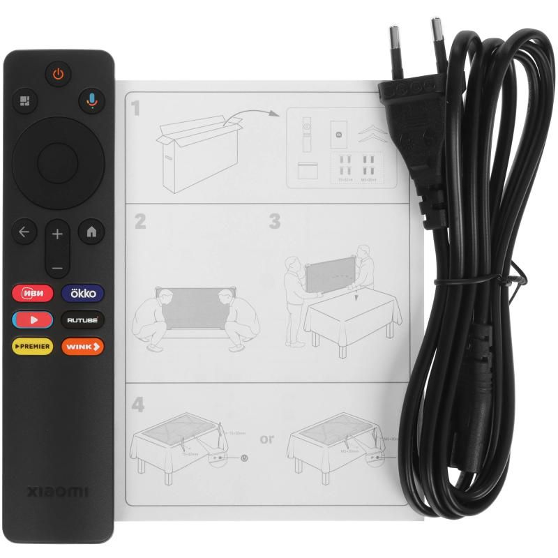 Телевизор QLED/ Телевизор QLED Xiaomi 65" TV A Pro 65 2026 черный 4K Ultra HD 60Hz MEMC DVB-T2 DVB-C DVB-S2 WiFi Smart TV, фото 4