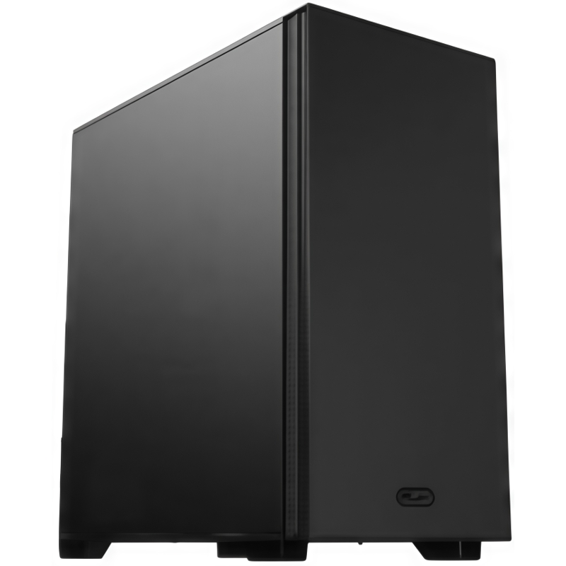 Корпус для ПК Raijintek OPORA A7, Midi Tower, чёрный, под ATX, mATX, mITX, материал сталь