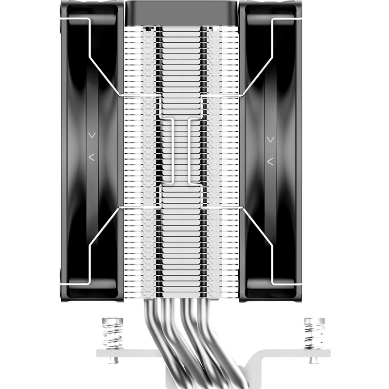 Кулер для процессора Ocypus Delta A40 Elite BK Dual FAN, AM5, до 220 Вт, вентилятор 120 мм, фото 6