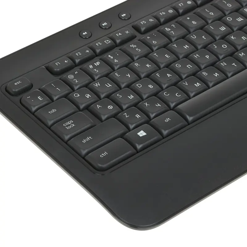 Комплект клавиатура и мышь Logitech Desktop Advanced MK540, радиоканал, фото 31