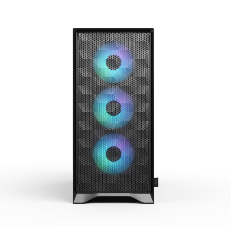 Корпус для ПК Fractal Design Pop 2 Air TG RGB, Midi Tower, чёрный, под ATX, mATX, mITX, подсветка ARGB, фото 13