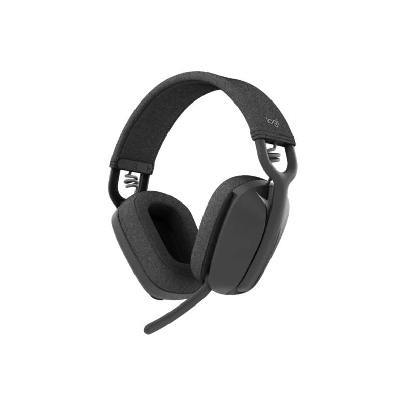 Гарнитура Logitech ZONE Vibe 100 - GRAPHITE, Bluetooth 5.2, полноразмерные, серый, микрофон поворотный, фото 6