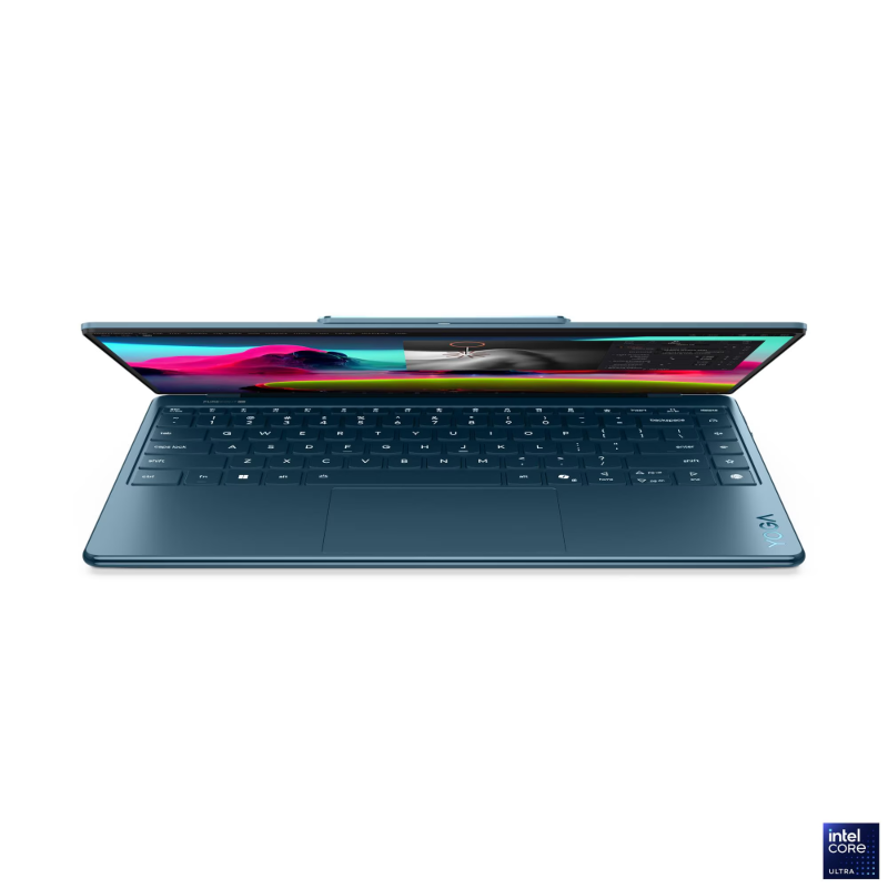 Ноутбук Lenovo Yoga Slim 9 14ILL10 14"(3840x2400 OLED)/Touch/Intel Core Ultra 7 256V(2.2Ghz)/16384Mb/1024PCISSDGb/noDVD/Int:Intel Arc Graphics 140V/Cam/BT/WiFi/75WHr/war 1y/1.23kg/tidal teal/Win11Home + 65W, RU kbd, фото 2
