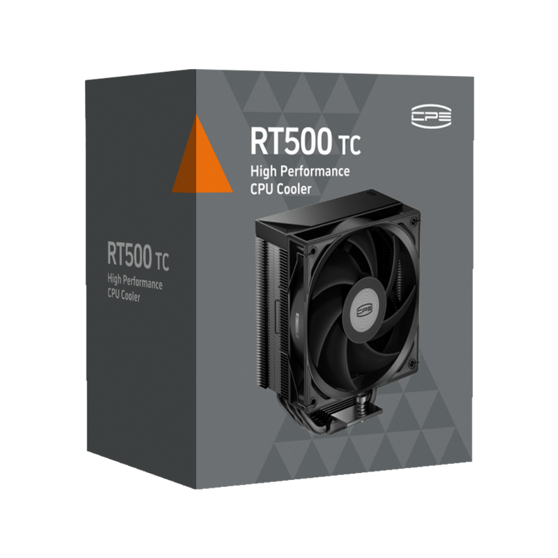 Кулер для процессора PcCooler RT500 TC BK, AM4, AM5, LGA115X, LGA1200, LGA1700, LGA1851, до 245 Вт, фото 7