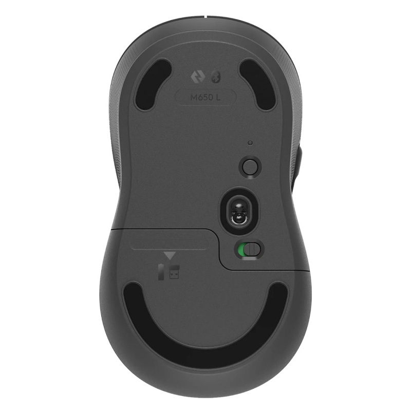 Мышь Logitech Signature M650 -GRAPHITE-BT-M650, Bluetooth, 4000 dpi, графит, фото 2