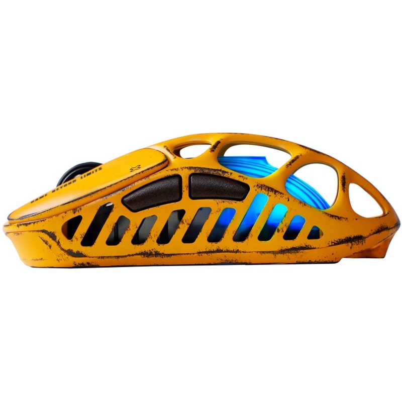 Игровая мышь/ Беспроводная игровая мышь Gravastar Mercury X Желтый, фото 4