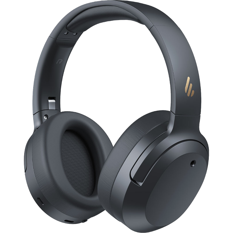 Гарнитура Edifier W820NB Plus 2025, Bluetooth 6.1, USB Type-C, полноразмерные, серый