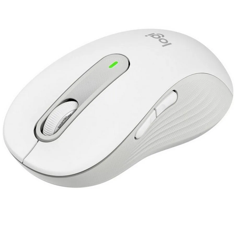 Мышь Logitech Signature M650L -OFF-WHITE-BT-M650 L, USB-A, Bluetooth, 4000 dpi, белый, фото 16