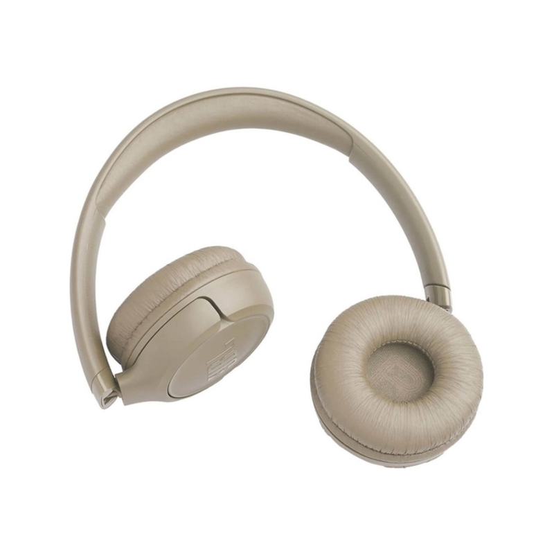 Наушники JBL T530BT, Bluetooth 6.0, USB Type-C, накладные, бежевый, крепление оголовье, фото 7