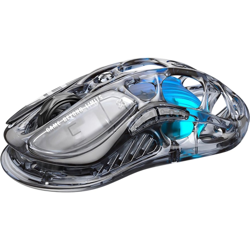Мышь Gravastar Mercury M2 XTAL, USB-C, Bluetooth, радиоканал, 26000 dpi, чёрный, подсветка, фото 3