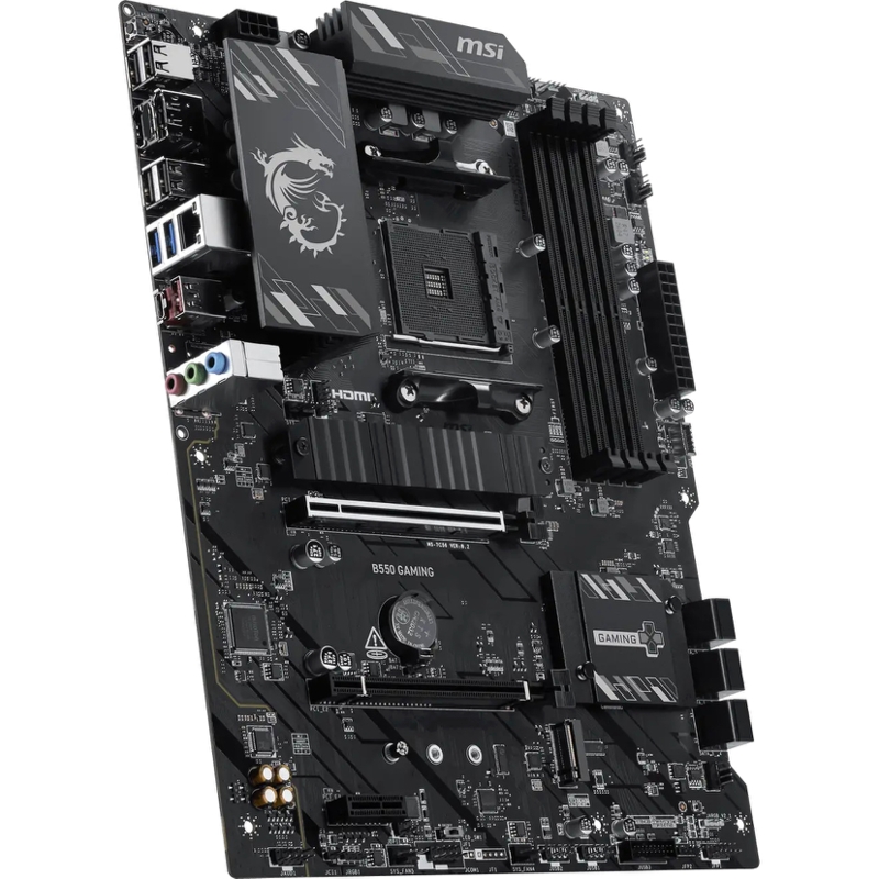 Материнская плата MSI B550, AM4, AMD B550, ATX, DDR4, DIMM, фото 3