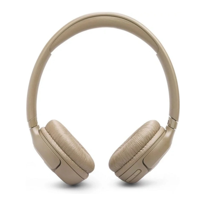 Наушники JBL T530BT, Bluetooth 6.0, USB Type-C, накладные, бежевый, крепление оголовье, фото 6