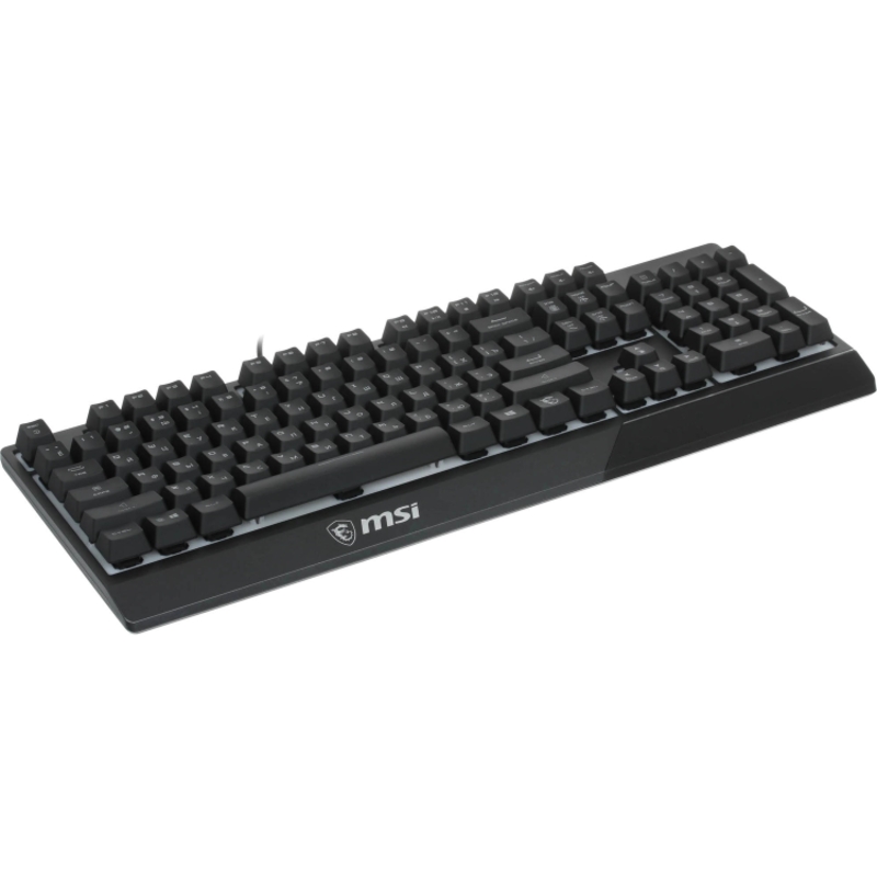 Клавиатура MSI VIGOR GK30 RU, проводное подключение, USB-A, плунжерные, чёрный, подсветка, фото 10