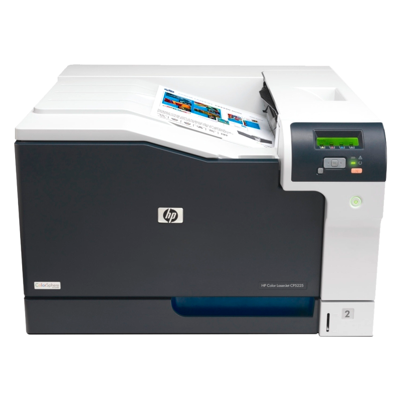Принтер лазерный HP Color LaserJet CP5225dn, A3, цветная печать, двусторонняя печать, USB, Ethernet