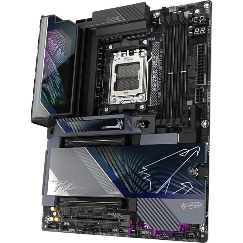 Материнская плата Gigabyte X870E A MASTER X, AM5, AMD X870E, ATX, DDR5, фото 18