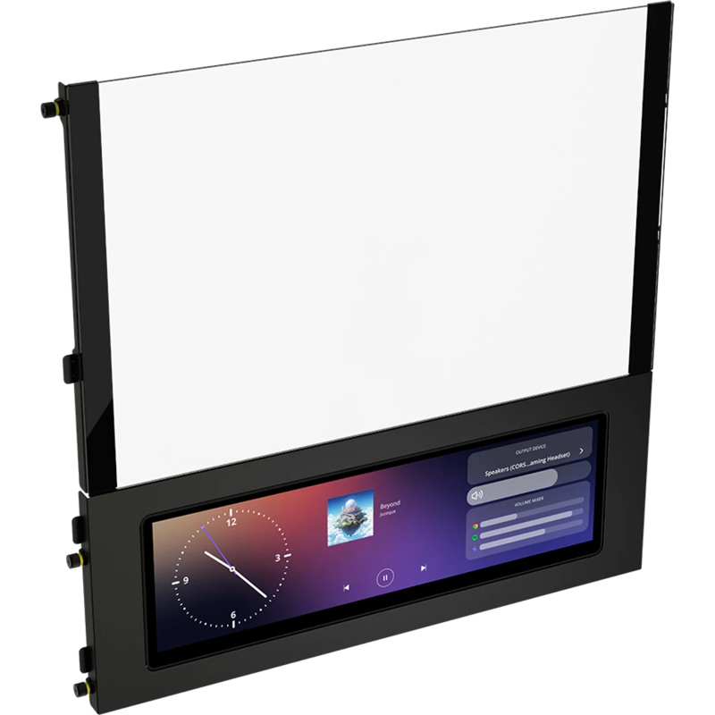 Корпус для ПК Corsair Frame 4000D LCD RS ARGB, Midi Tower, чёрный, под ATX, E-ATX, mATX, Mini-ITX, фото 2