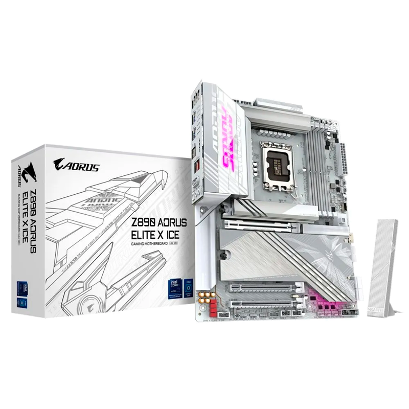 Материнская плата Gigabyte Z890 A ELITE X ICE, LGA1851, Intel Z890, ATX, DDR5