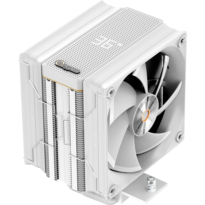 Кулер для процессора Ocypus Iota A40 WH Dual Fan, AM5, до 220 Вт, вентилятор 120 мм, шум 29 дБА