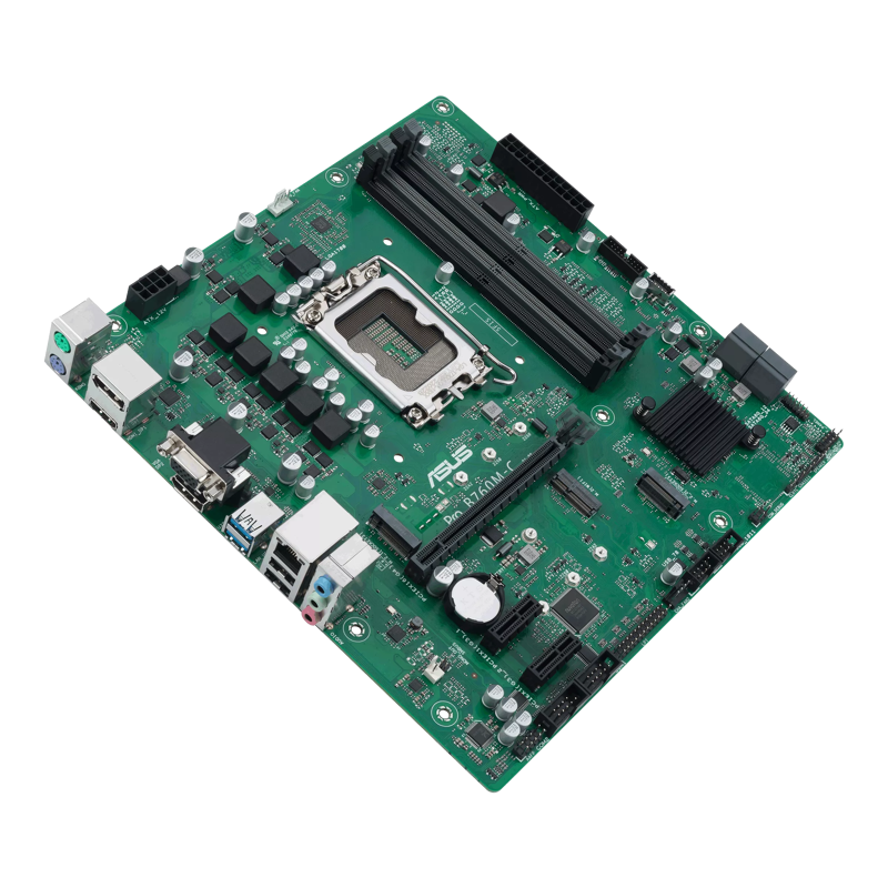 Материнская плата ASUS PRO B760M-C-CSM, LGA1700, Intel B760, mATX, DDR5, фото 4