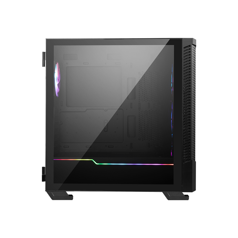 Корпус для ПК MSI MPG VELOX 100R, Midi Tower, чёрный, под ATX, mATX, Mini-ITX, подсветка ARGB, фото 3