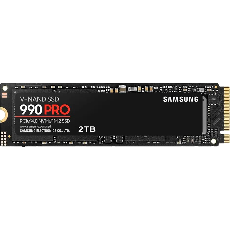Твердотельный накопитель Samsung SSD 990 PRO, 2 ТБ, TLC, чтение 7450 МБ/с, 1200 ТБ, фото 2