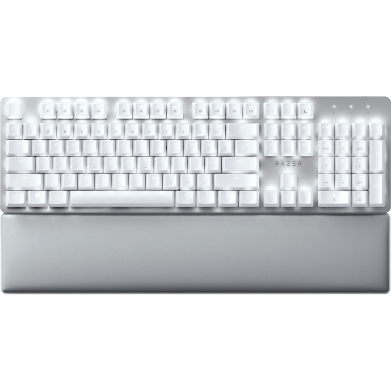 Клавиатура Razer Pro Type Ultra - US Layout, Bluetooth, радиоканал, белый, раскладка US, подсветка