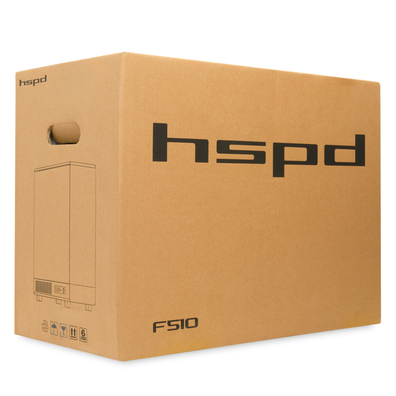 Корпус для ПК Hspd F510, Midi Tower, белый, под ATX, mATX, mITX, материал закалённое стекло, сталь, фото 13